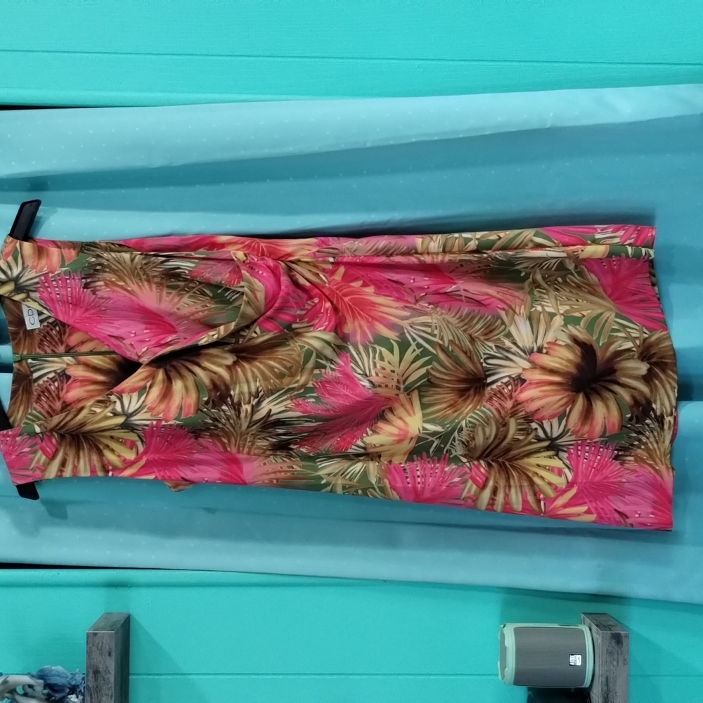 CDC Tropical print dress